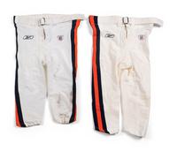 A Group of Chicago Bears Practice Worn Uniforms Jersey and Pants – Numbers 43 and 78