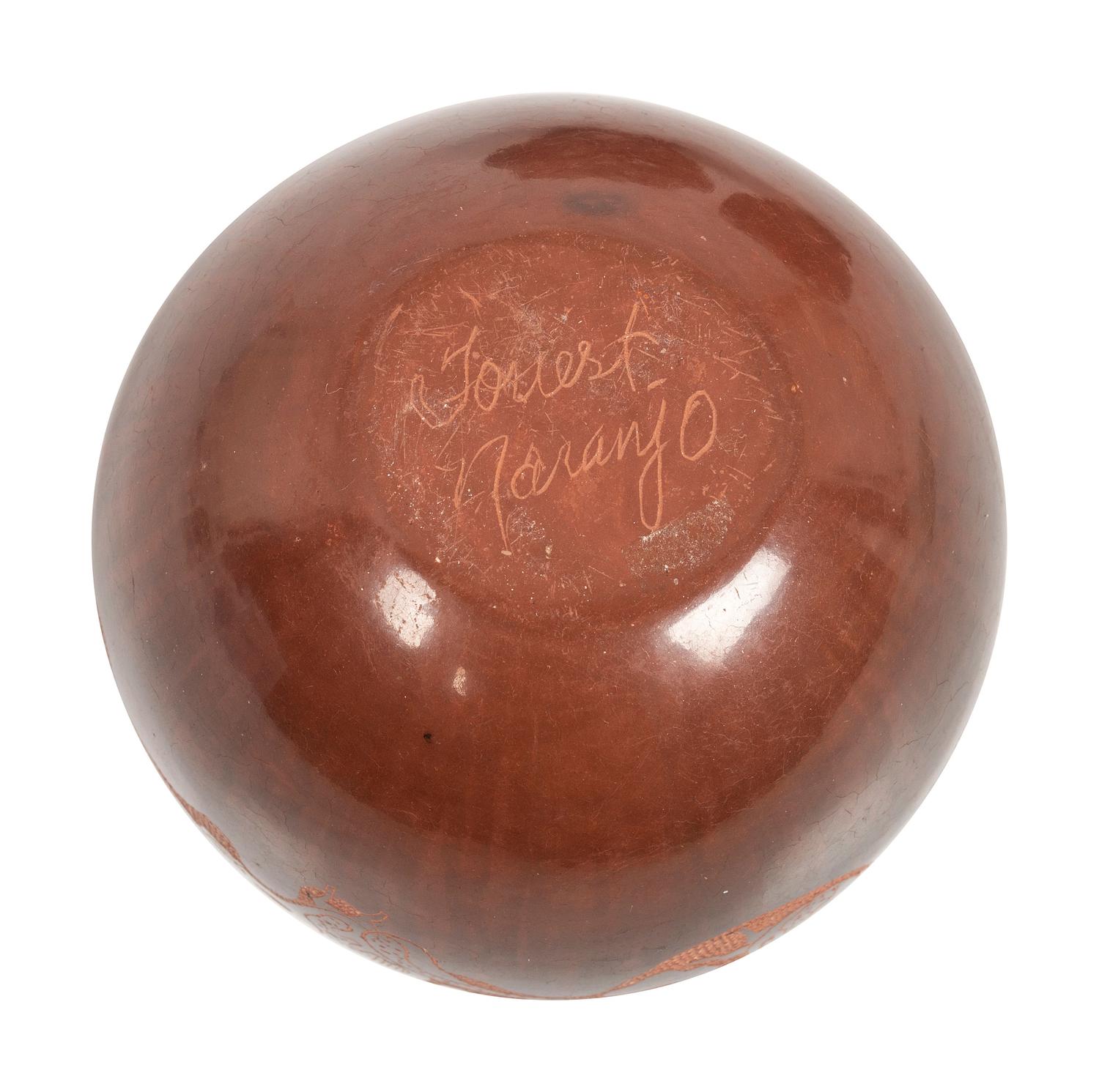 Santa Clara and Lakota Miniature Sgraffito Pottery