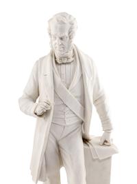 An English Parianware Figure of Lord Palmerston