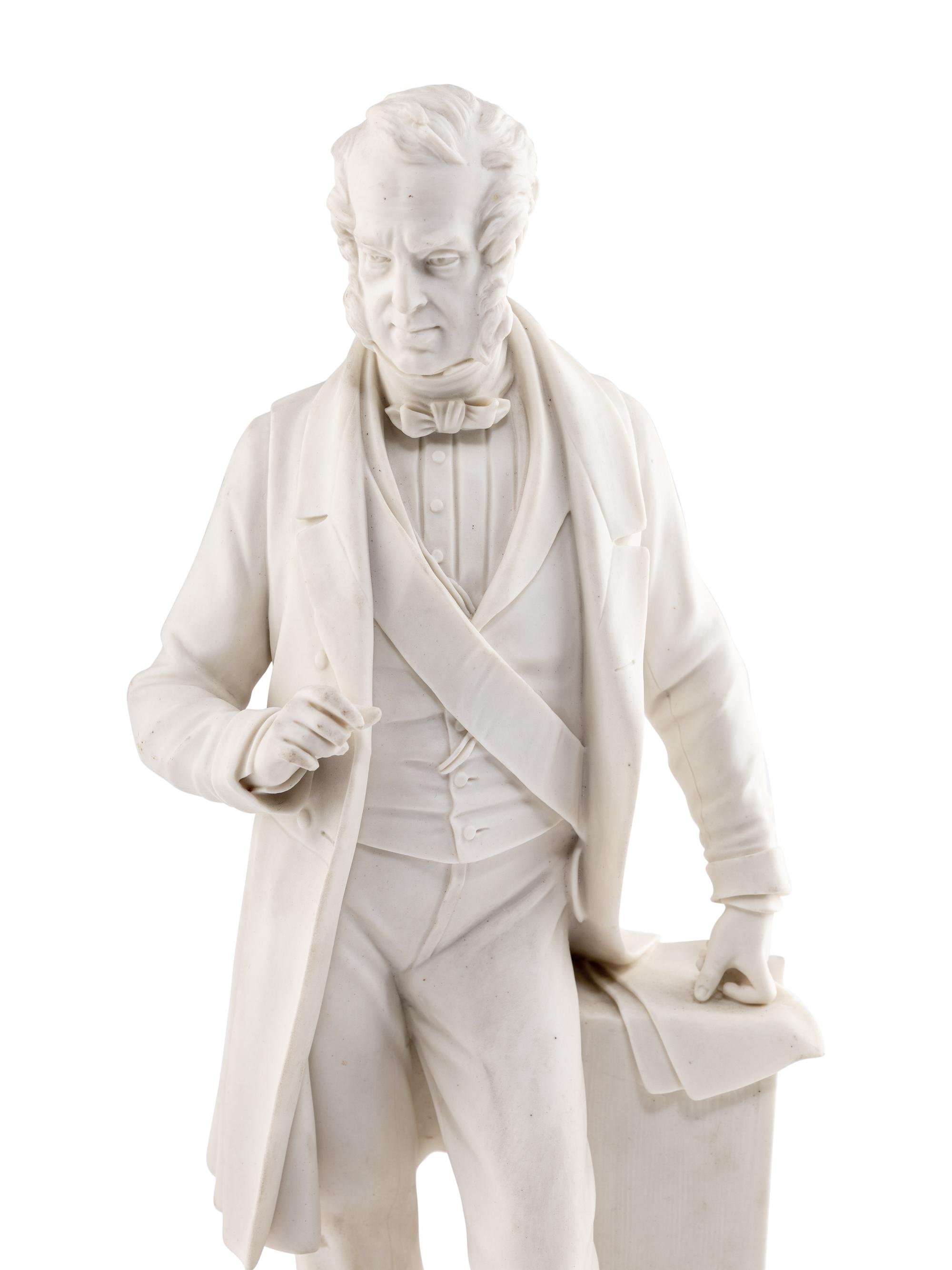 An English Parianware Figure of Lord Palmerston