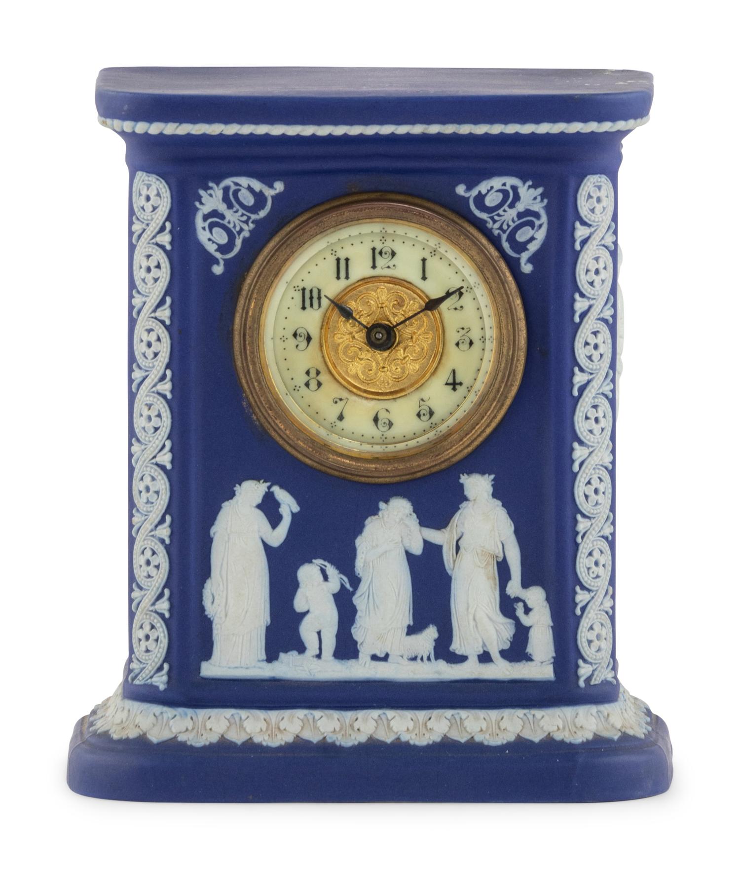A Wedgwood Jasperware Clock