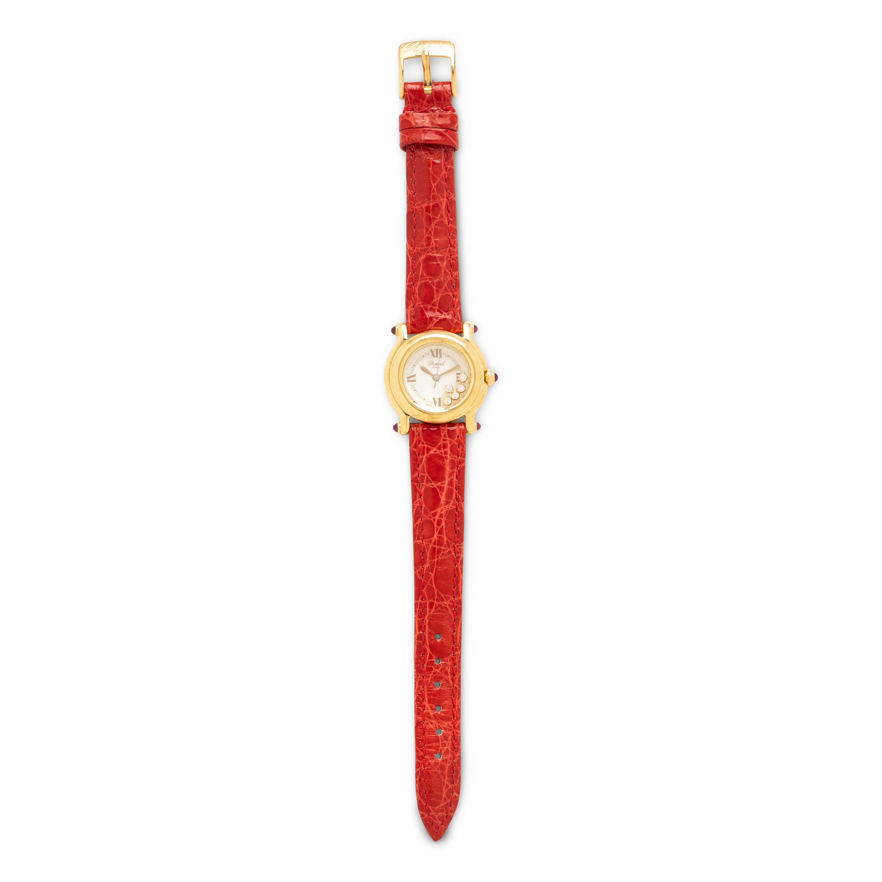 Chopard, Ref. 27/6149-21, Yellow Gold 'Happy Sport' Watch