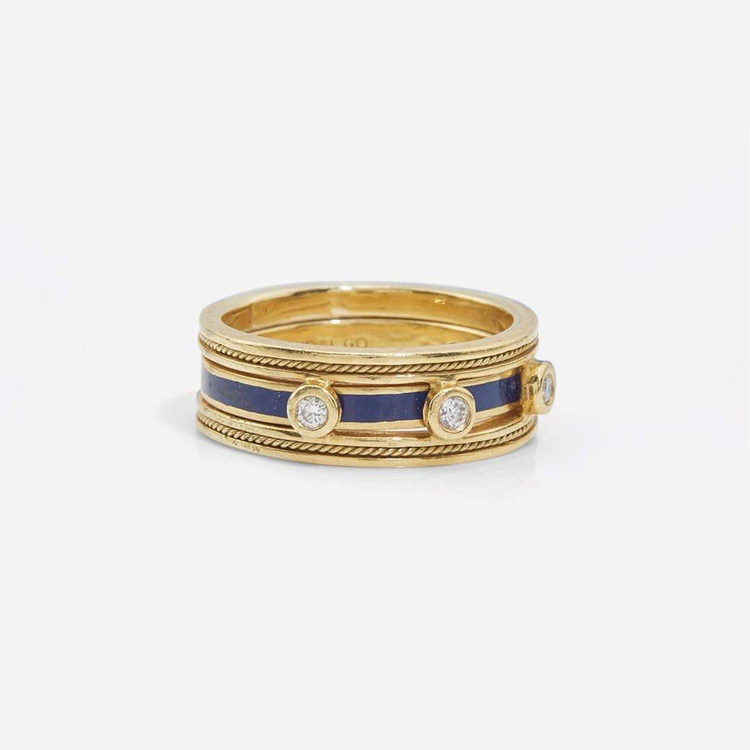 An Assorted Collection of Yellow Gold and Gemstone Jewelry