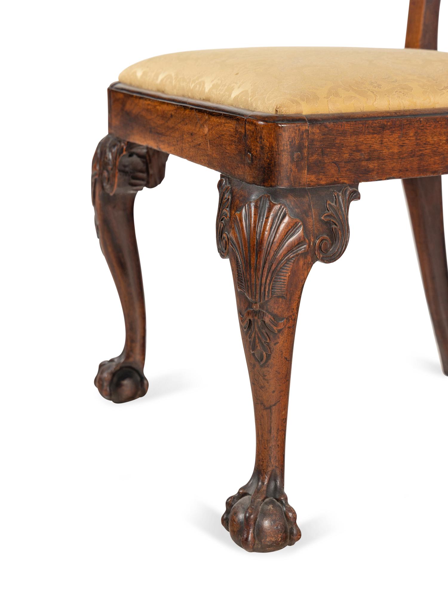 A George II Mahogany Side Chair