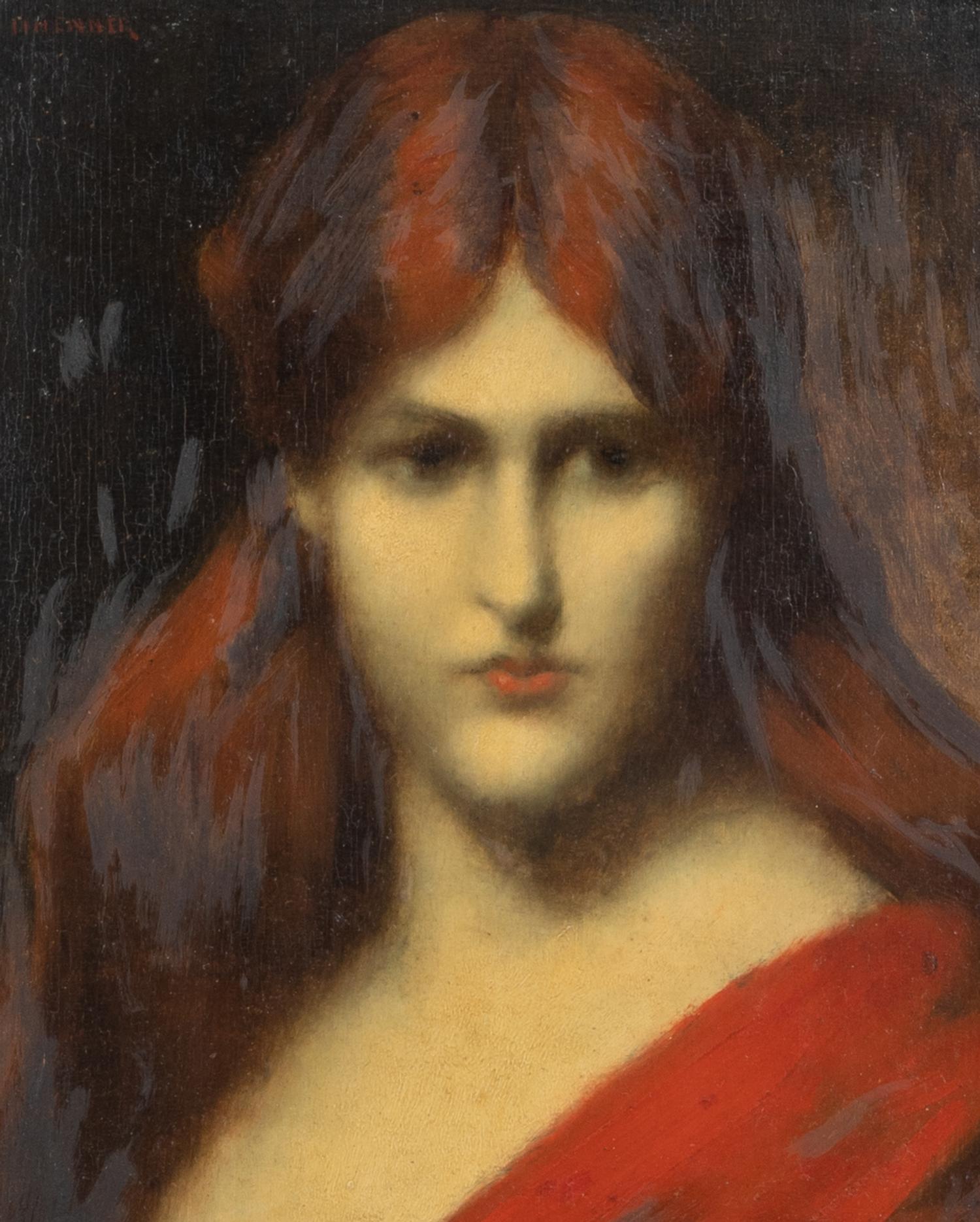 Portrait of a Woman in Red