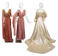 Three Dresses Made by Chicago Makers: Marguerite Pick and Lily Huffernan, 1930-1940s