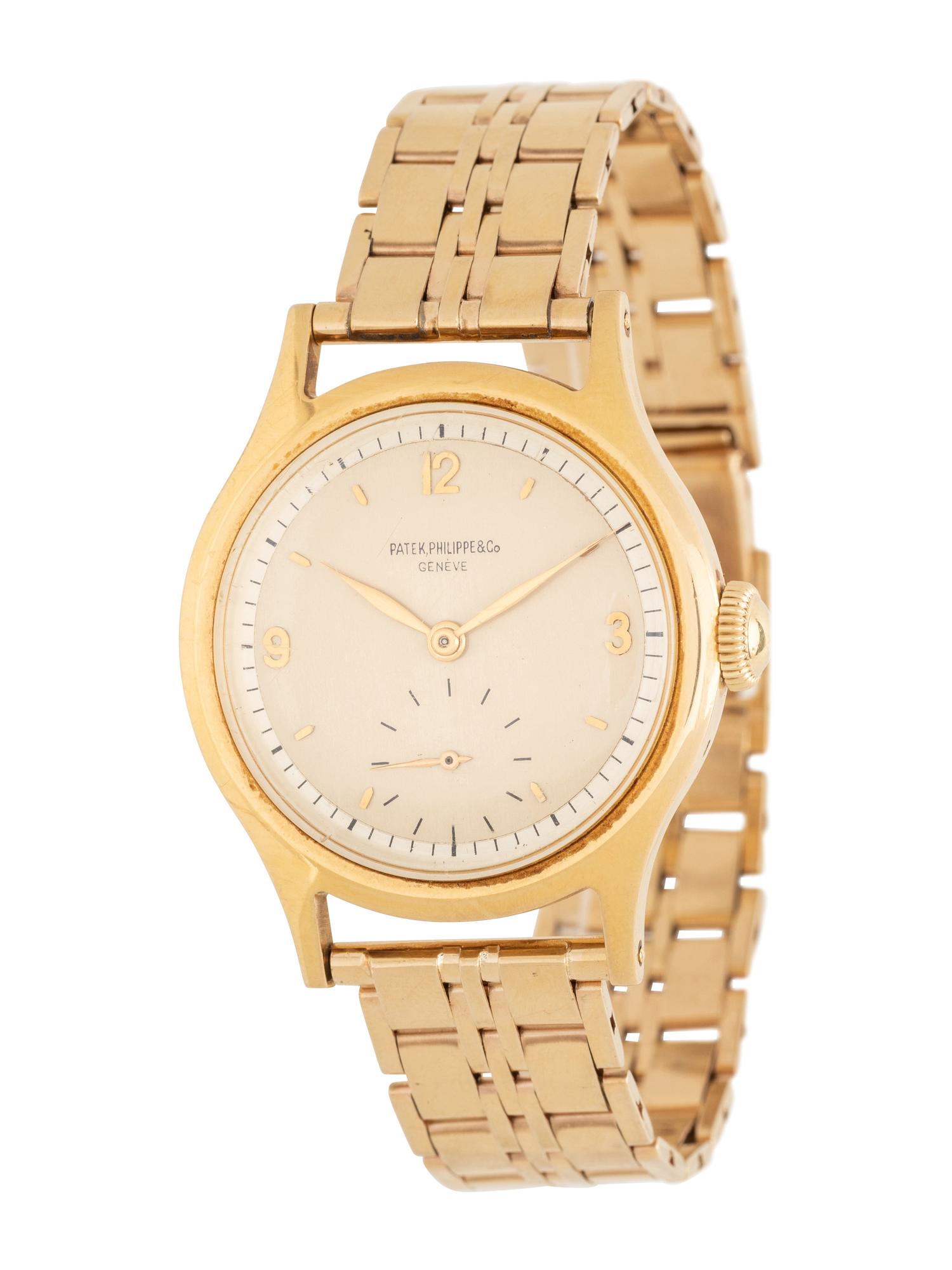 PATEK PHILIPPE, REF. 565 18K YELLOW GOLD 'CALATRAVA' WATCH, SINGLE OWNER