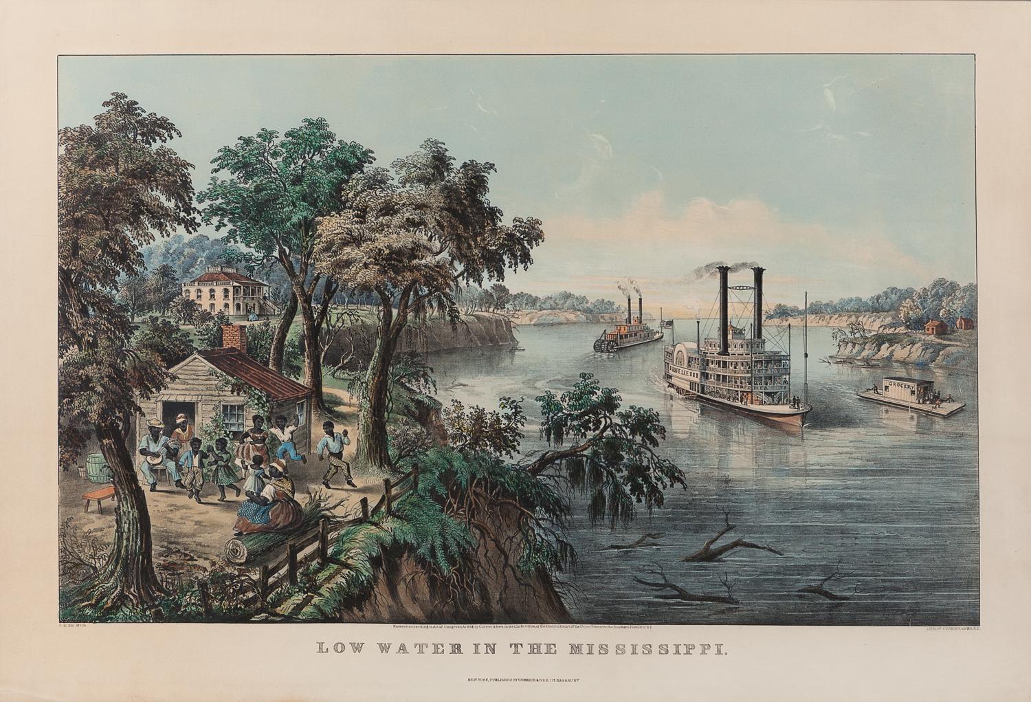 CURRIER and IVES, restrikes -- Frances F. Palmer, after
