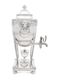 An English Silver-Plate Tea Urn