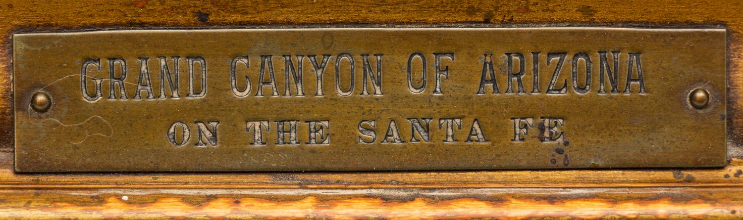 Grand Canyon of Arizona on the Santa Fe