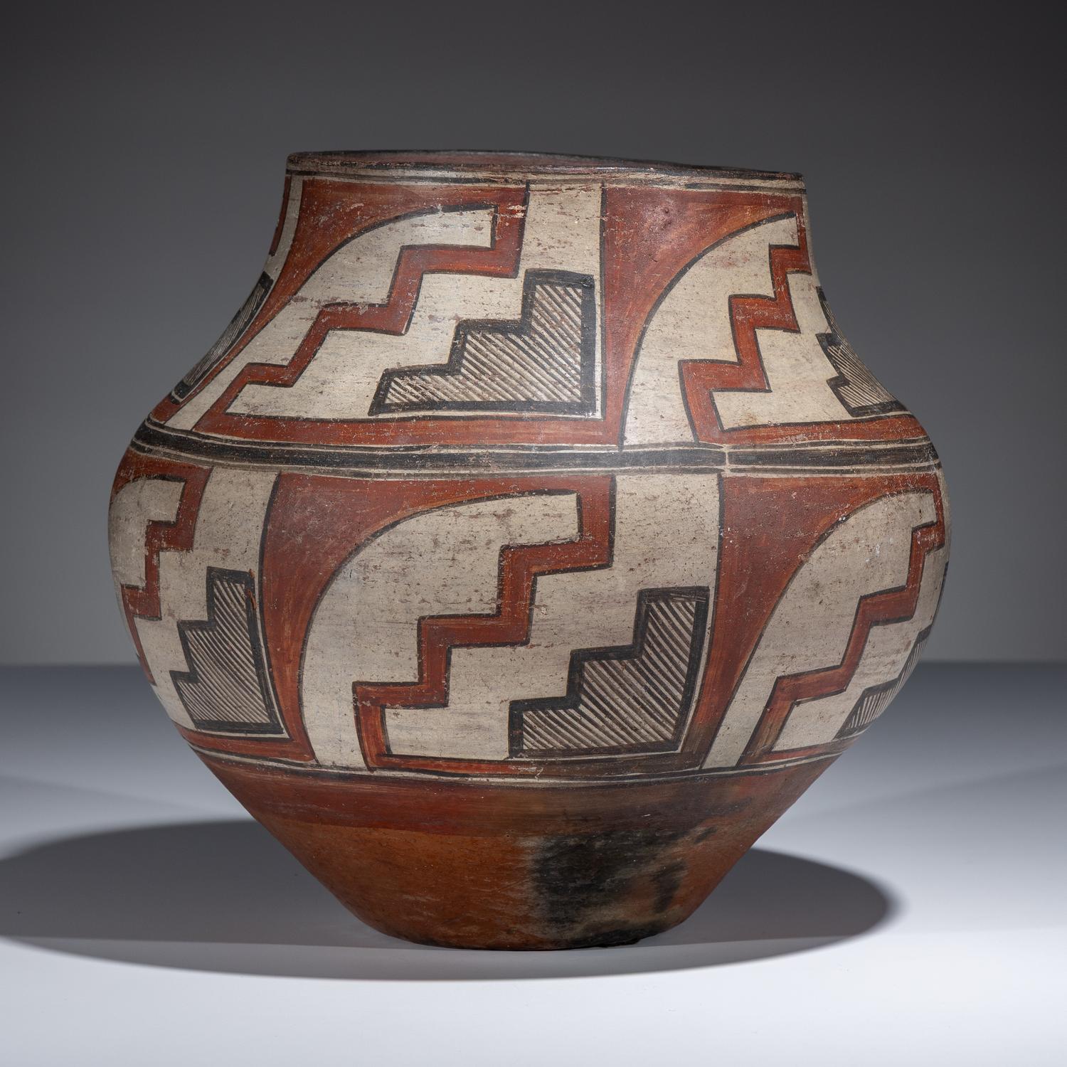 Zia Polychrome Pottery Jar