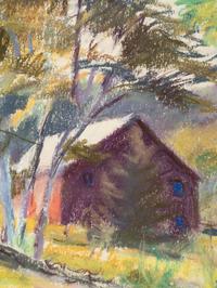Scene with Barn