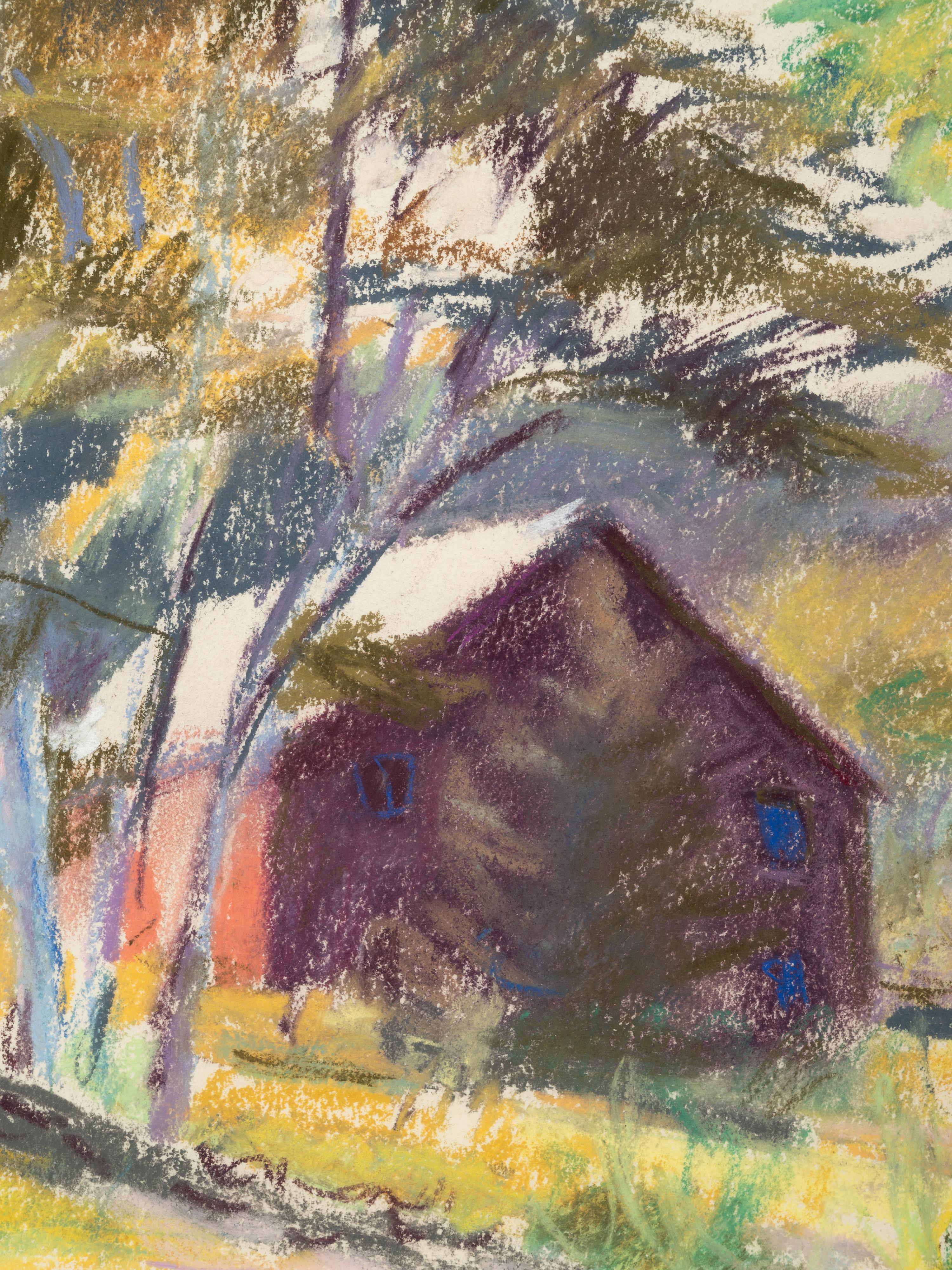 Scene with Barn