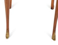 A Louis XV Style Gilt Bronze Mounted Parquetry Chiffonnier