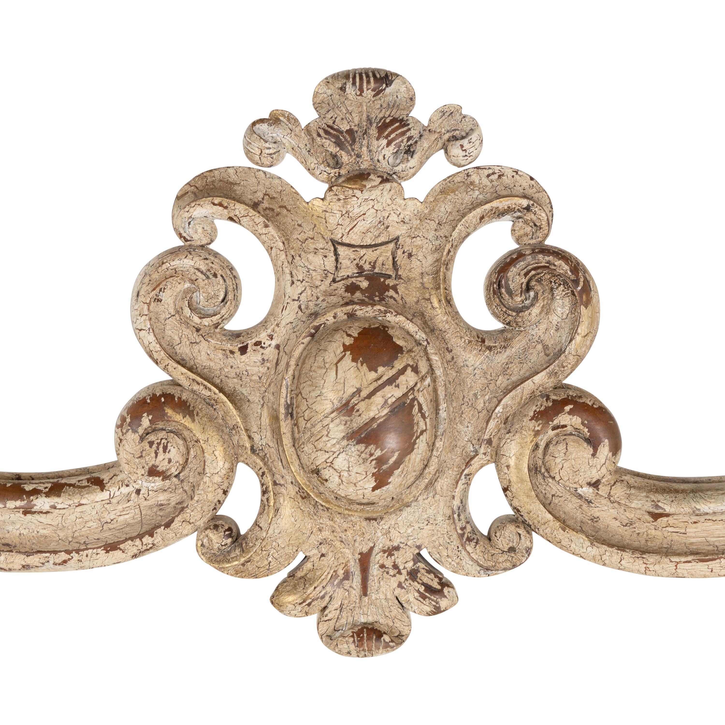 A Louis XV Style Painted Console Table