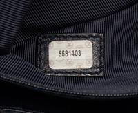 Chanel Black Leather Shoulder Bag, 1997-99