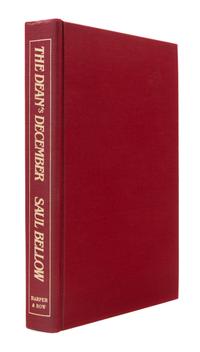BELLOW, Saul (1915-2005). The Dean's December. New York: Harper & Row, 1982.