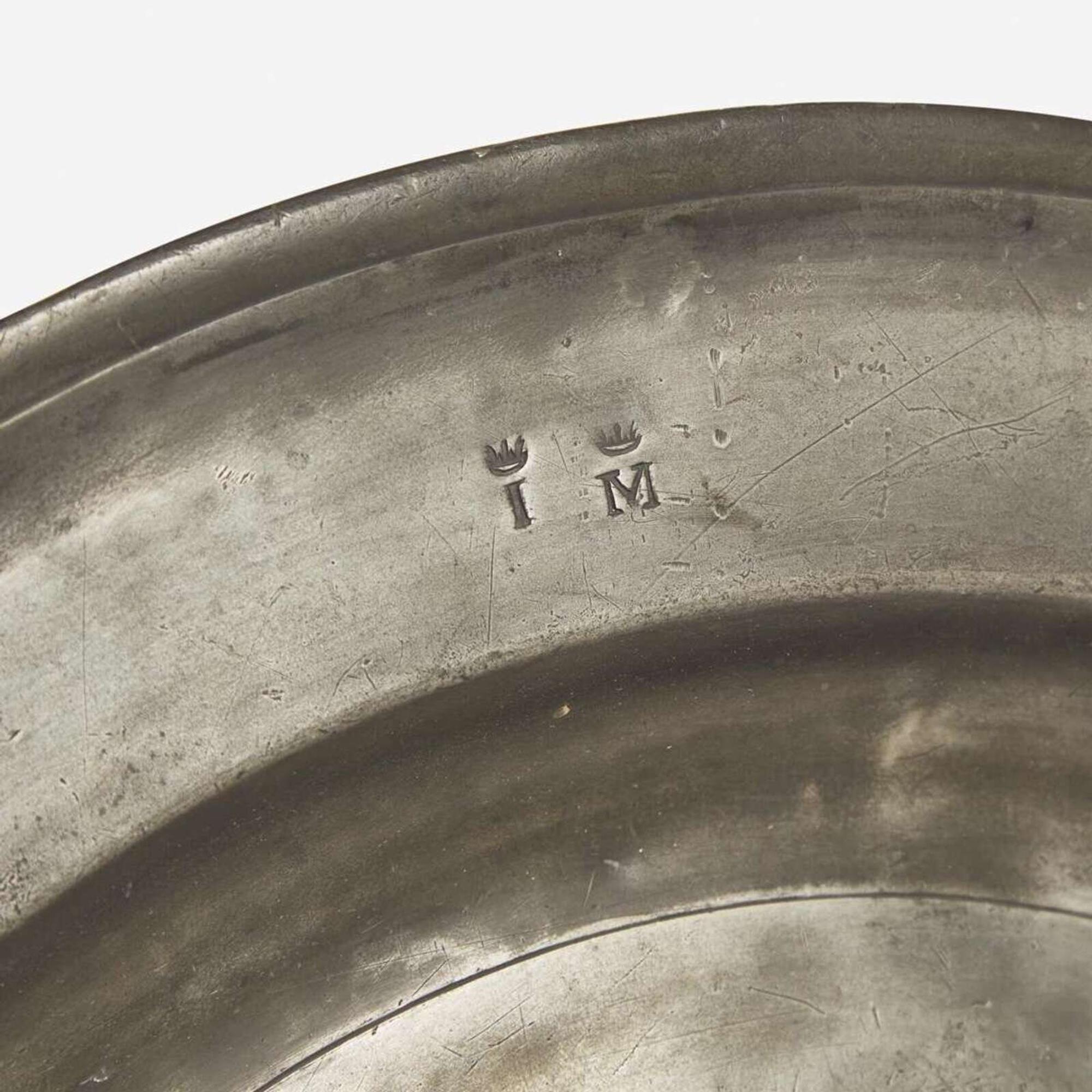 A Group of Six Delft, Tin-Glazed Earthenware, and Pewter Tablewares