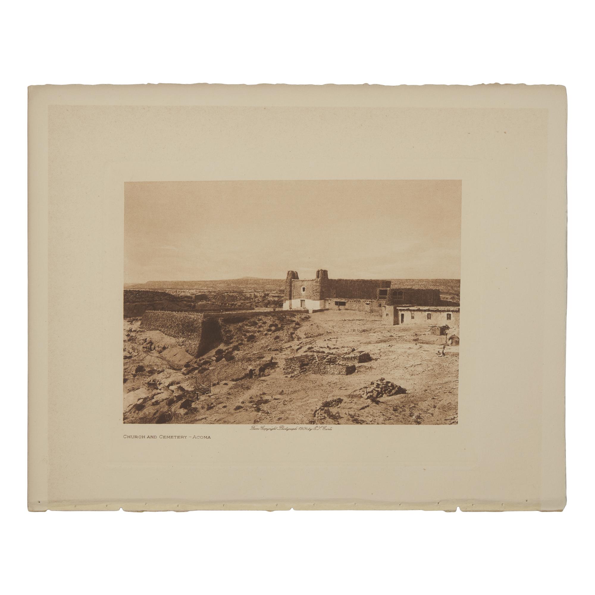 [Native-Americana] Curtis, Edward S. Group of 2 photogravures