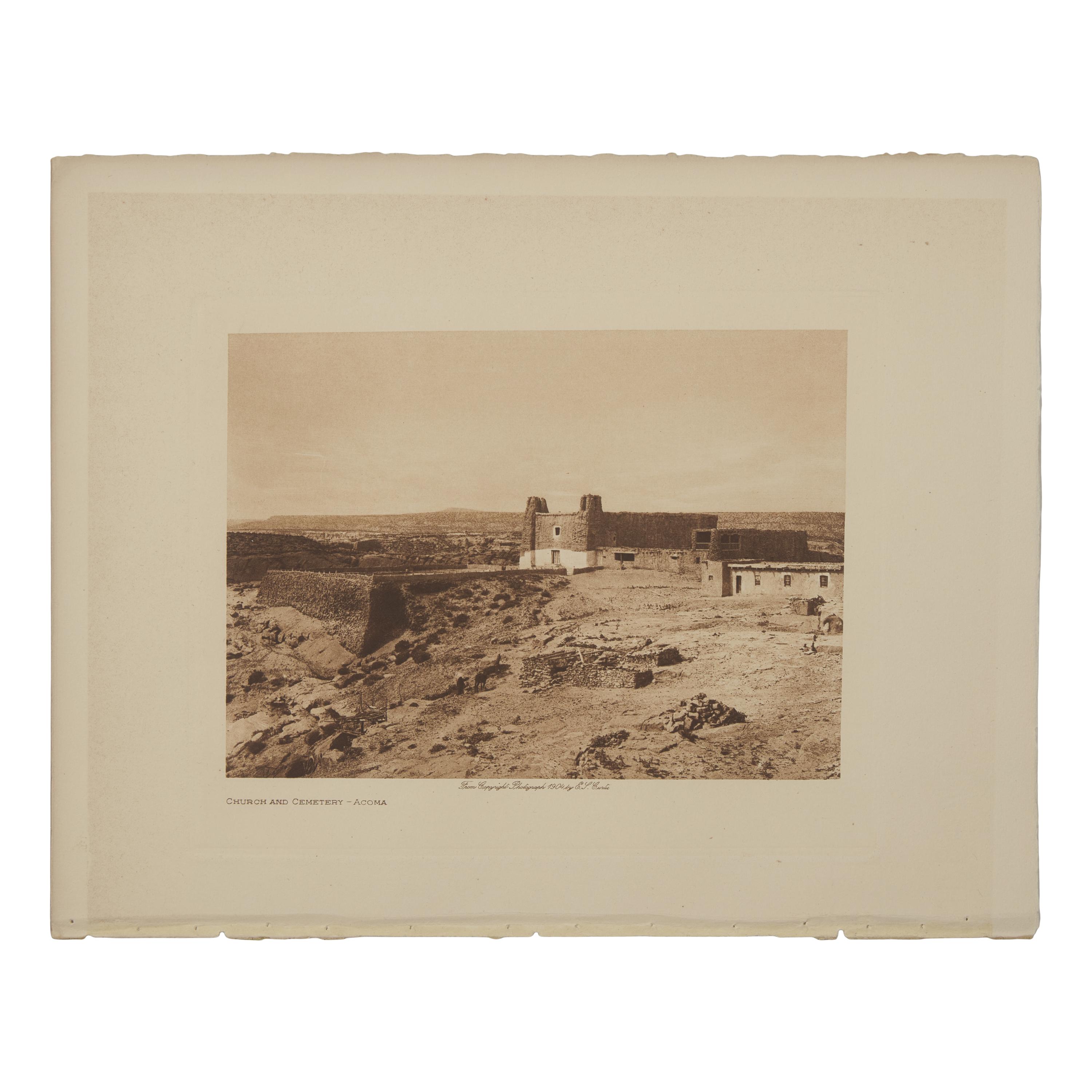 [Native-Americana] Curtis, Edward S. Group of 2 photogravures