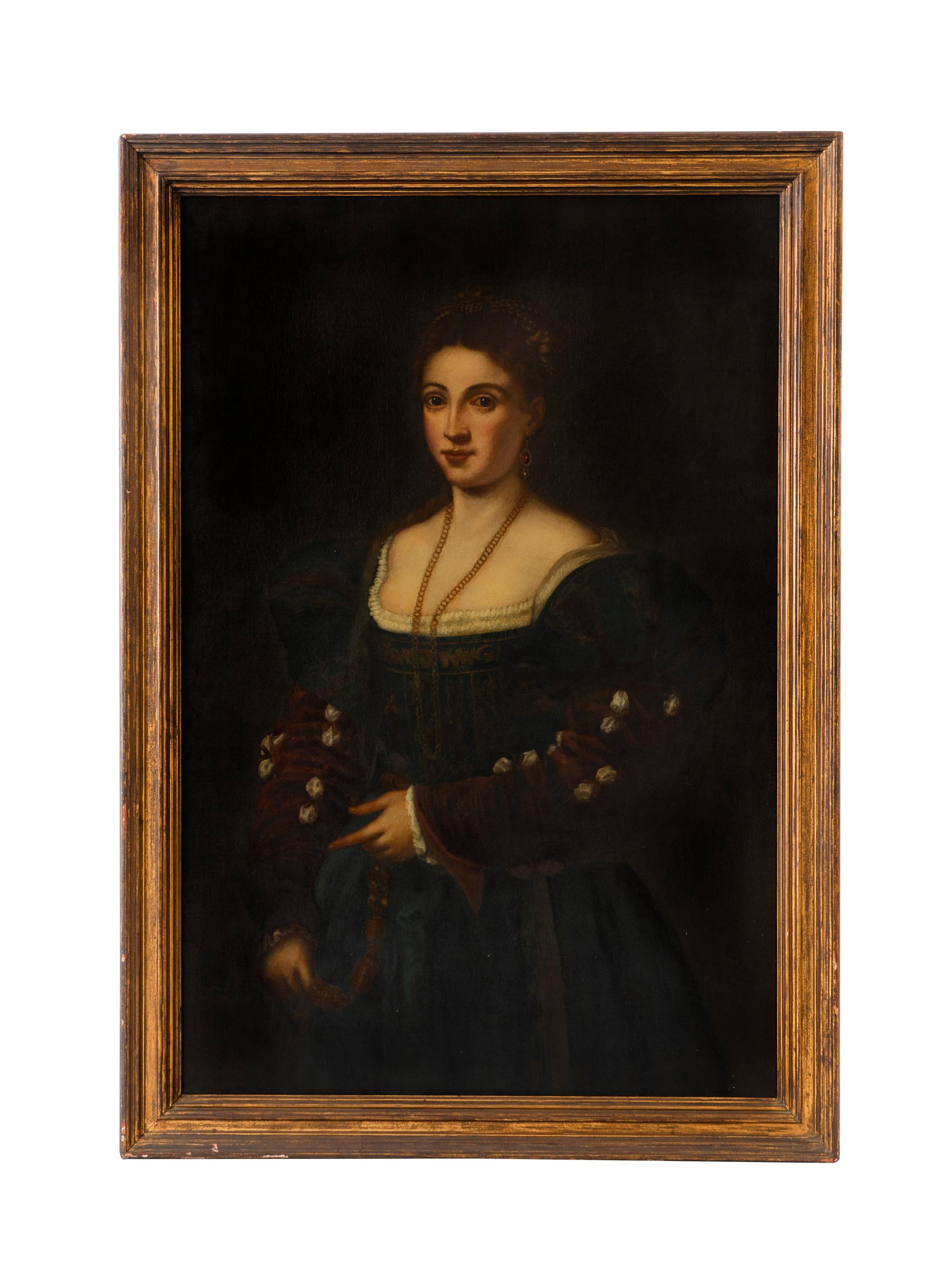 Portrait of a Lady in Red