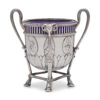 A George III Pierced Silver Sugar Urn