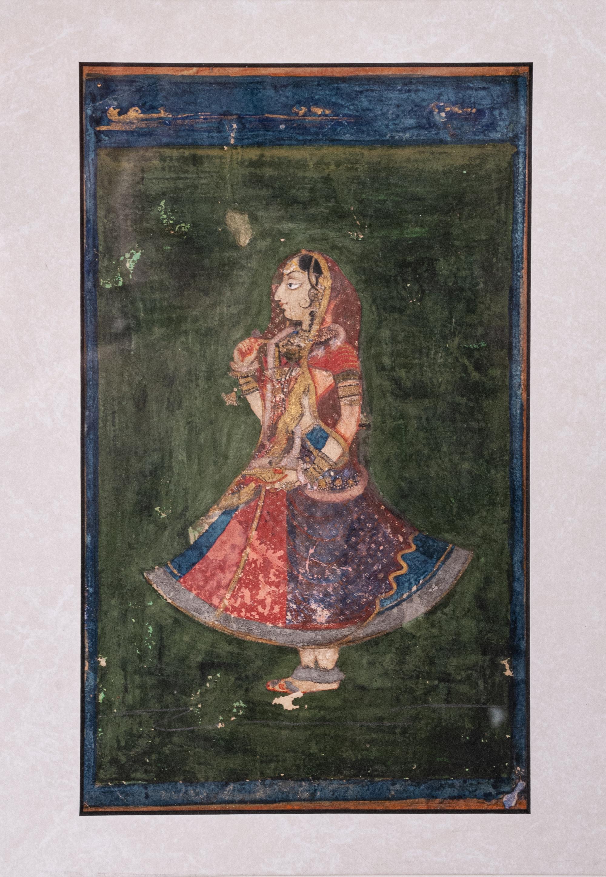 Four Indian Miniature Paintings