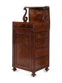 A Regency Mahogany Davenport Desk
