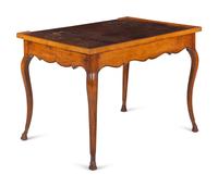 A French Provincial Fruitwood Bureau Plat