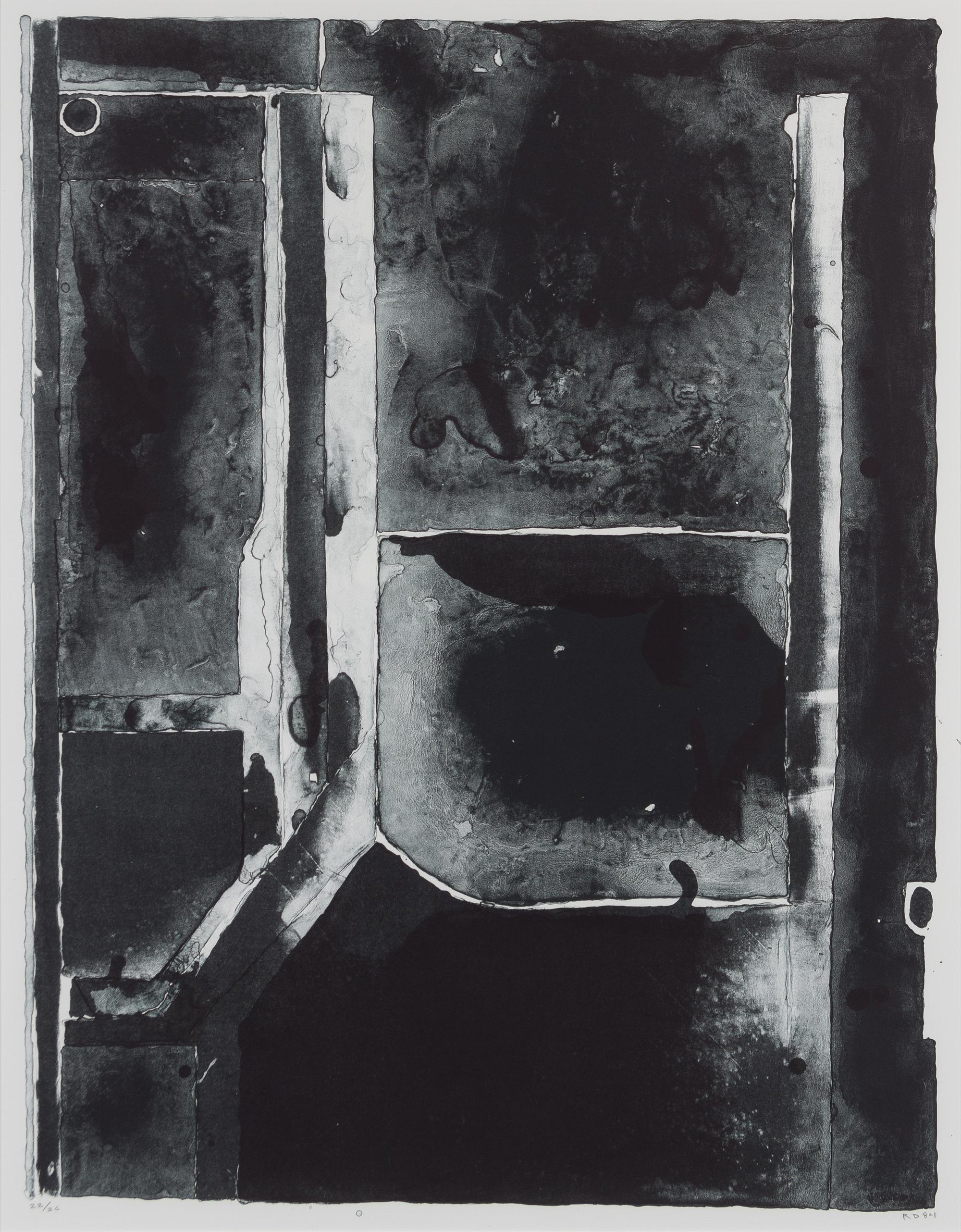 Richard Diebenkorn, (American, 1922-1993), Serge, 1984 (published 1986)