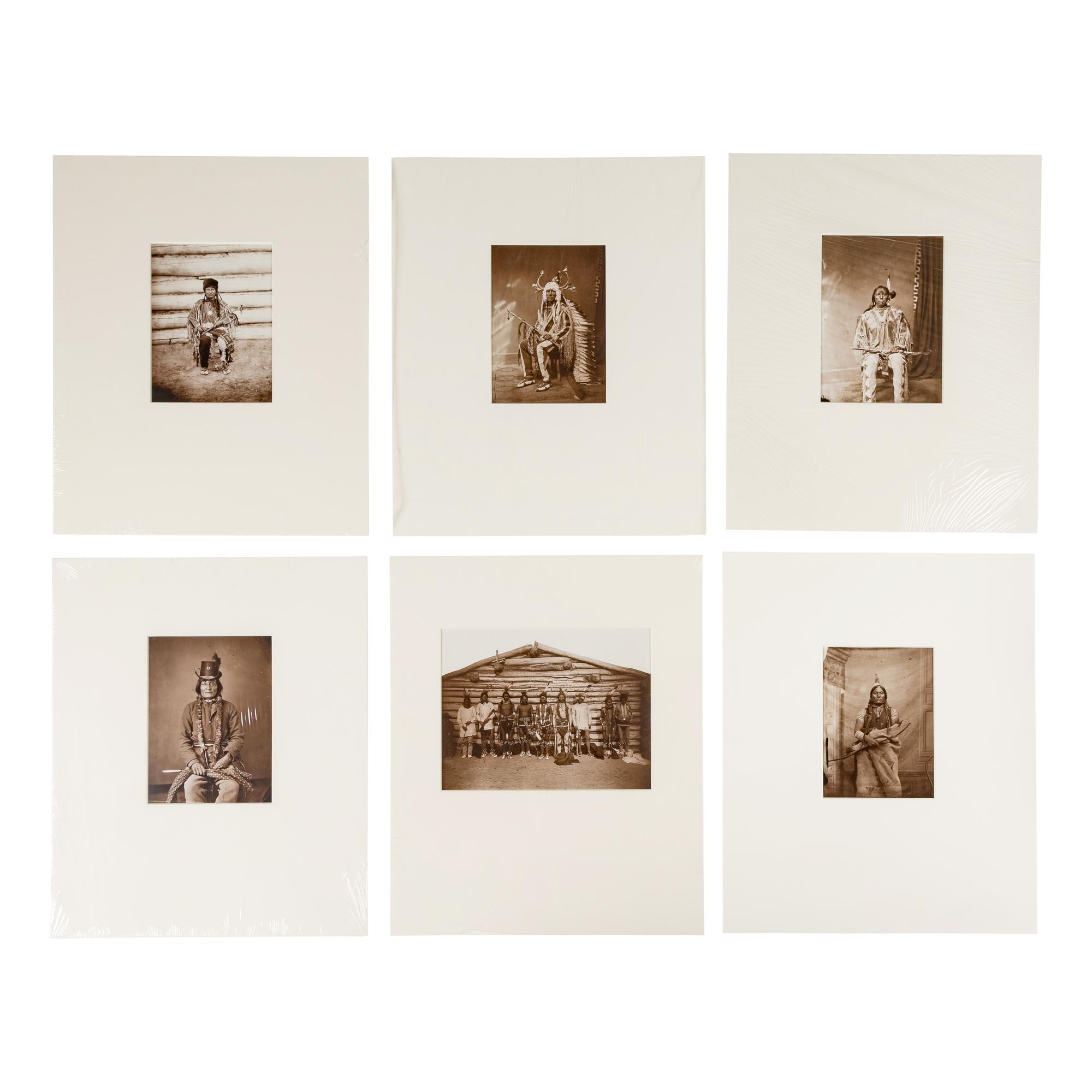 David F. Barry (American, 1854-1934) — Six Photographs Printed by Paul H. Harbaugh, Denver Public Library, 1982