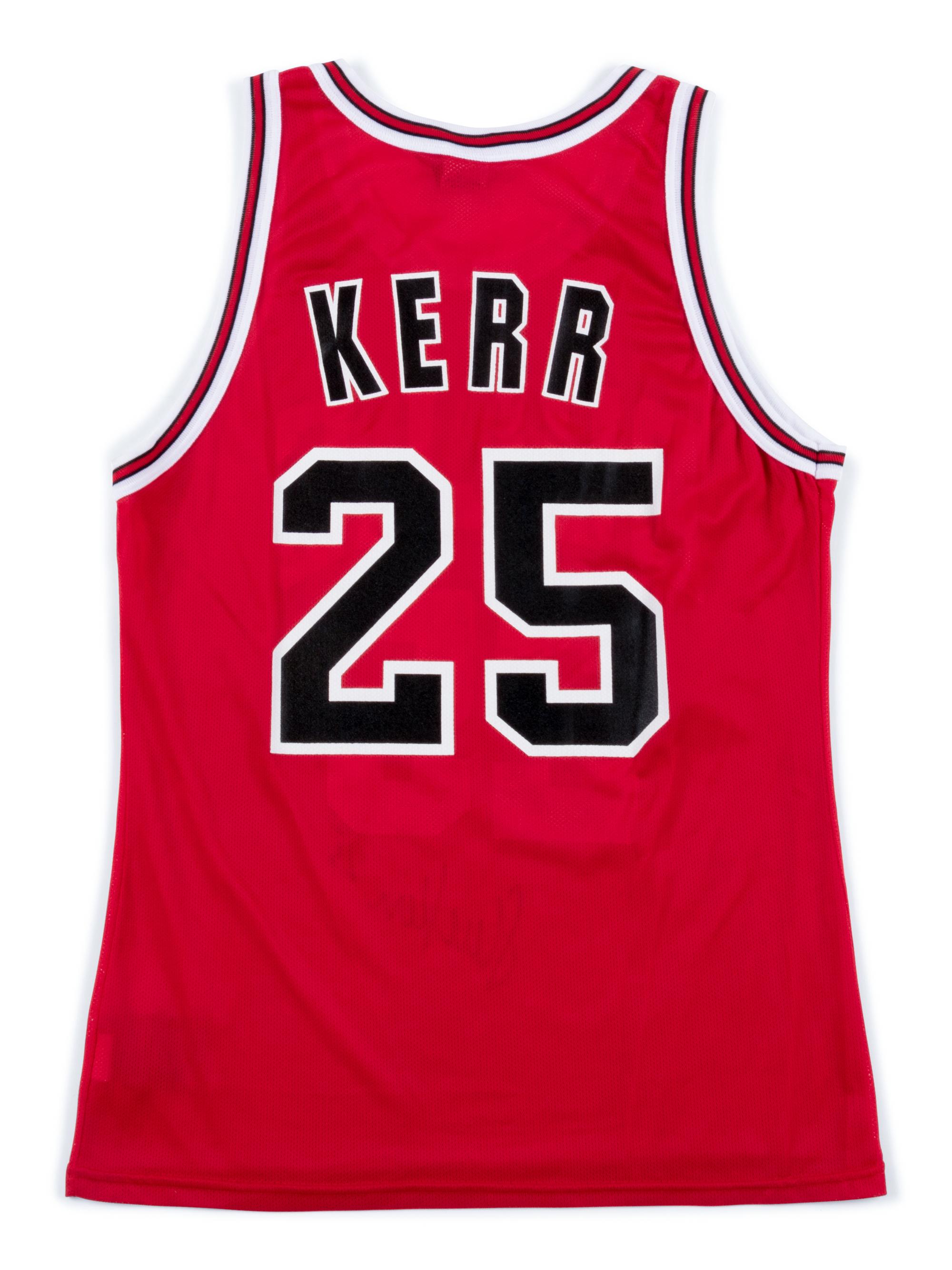 Two Chicago Bulls Signed Items Including Dennis Rodman and Steve Kerr,