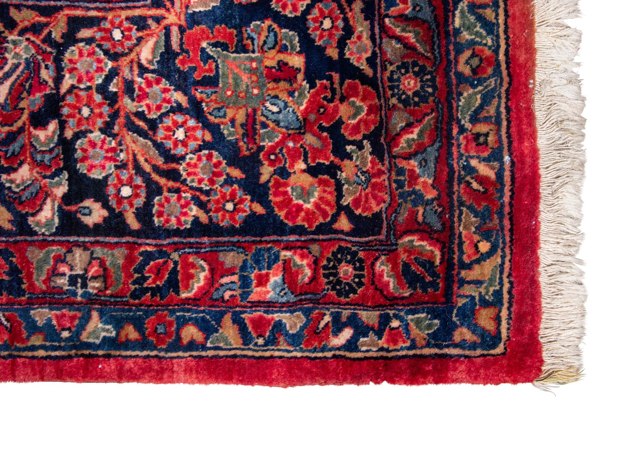 A Sarouk Wool Rug
