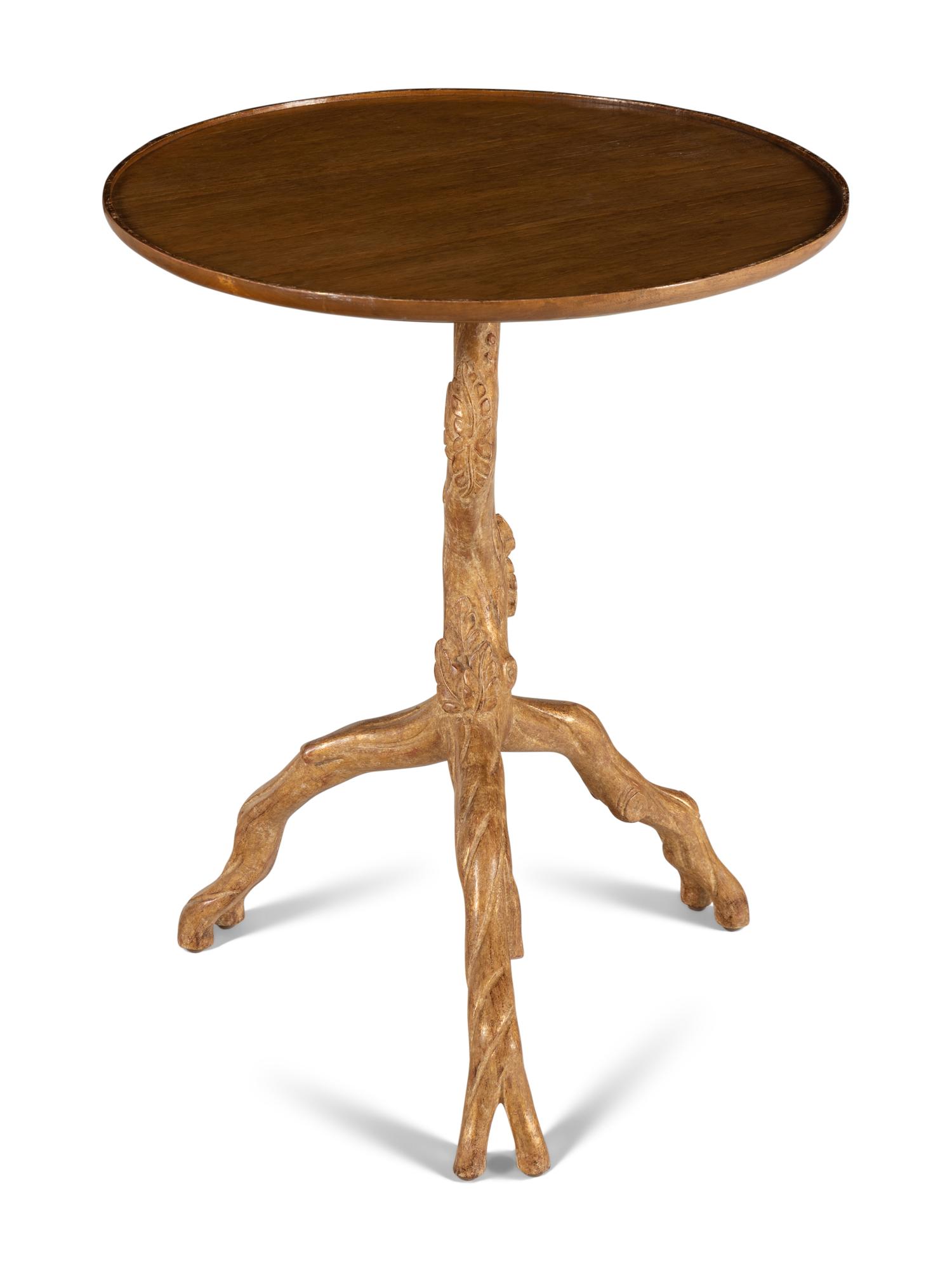 A Rose Tarlow Tree-Form Side Table
