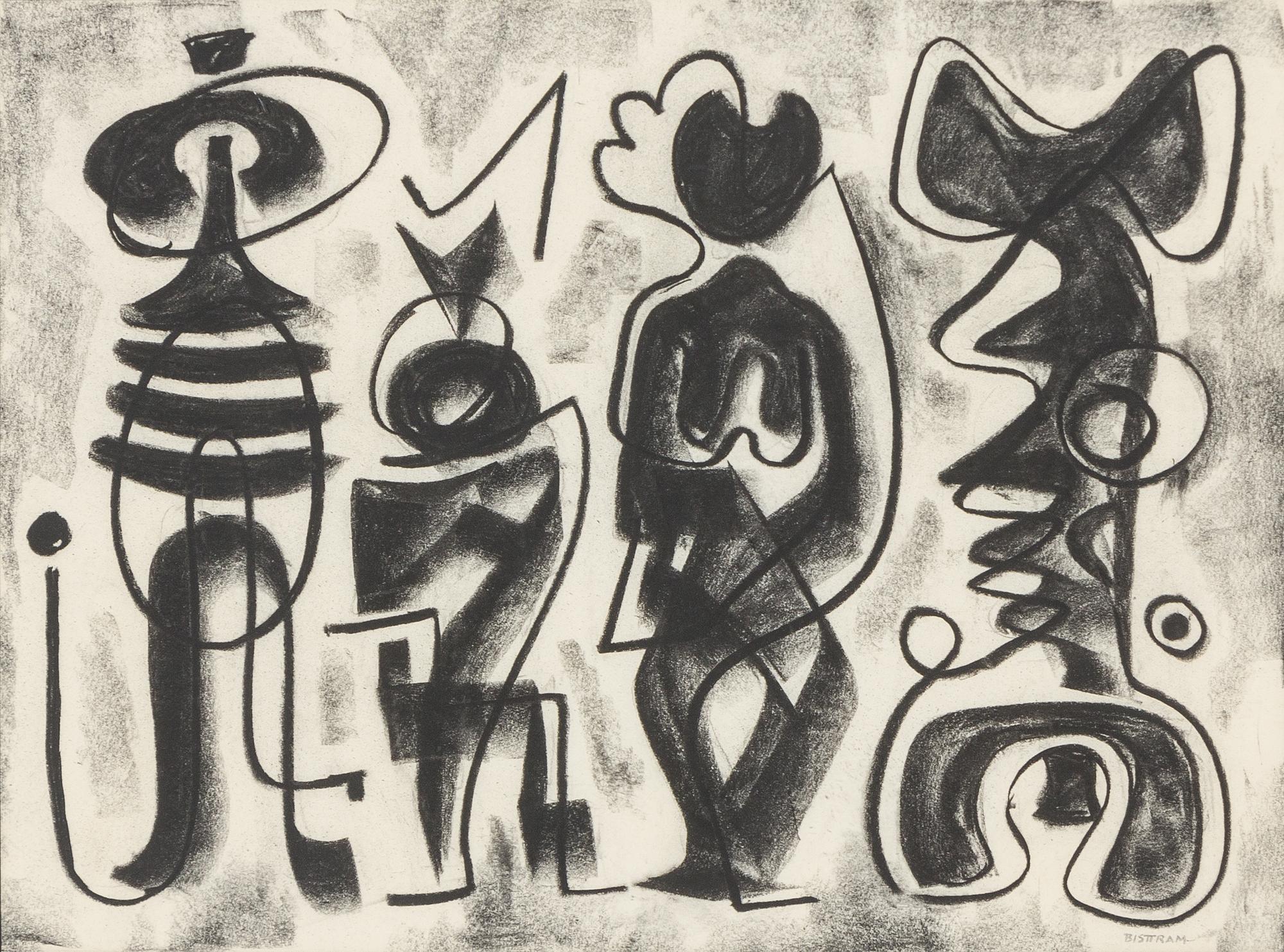 Emil Bisttram, (American, 1895-1976), Untitled