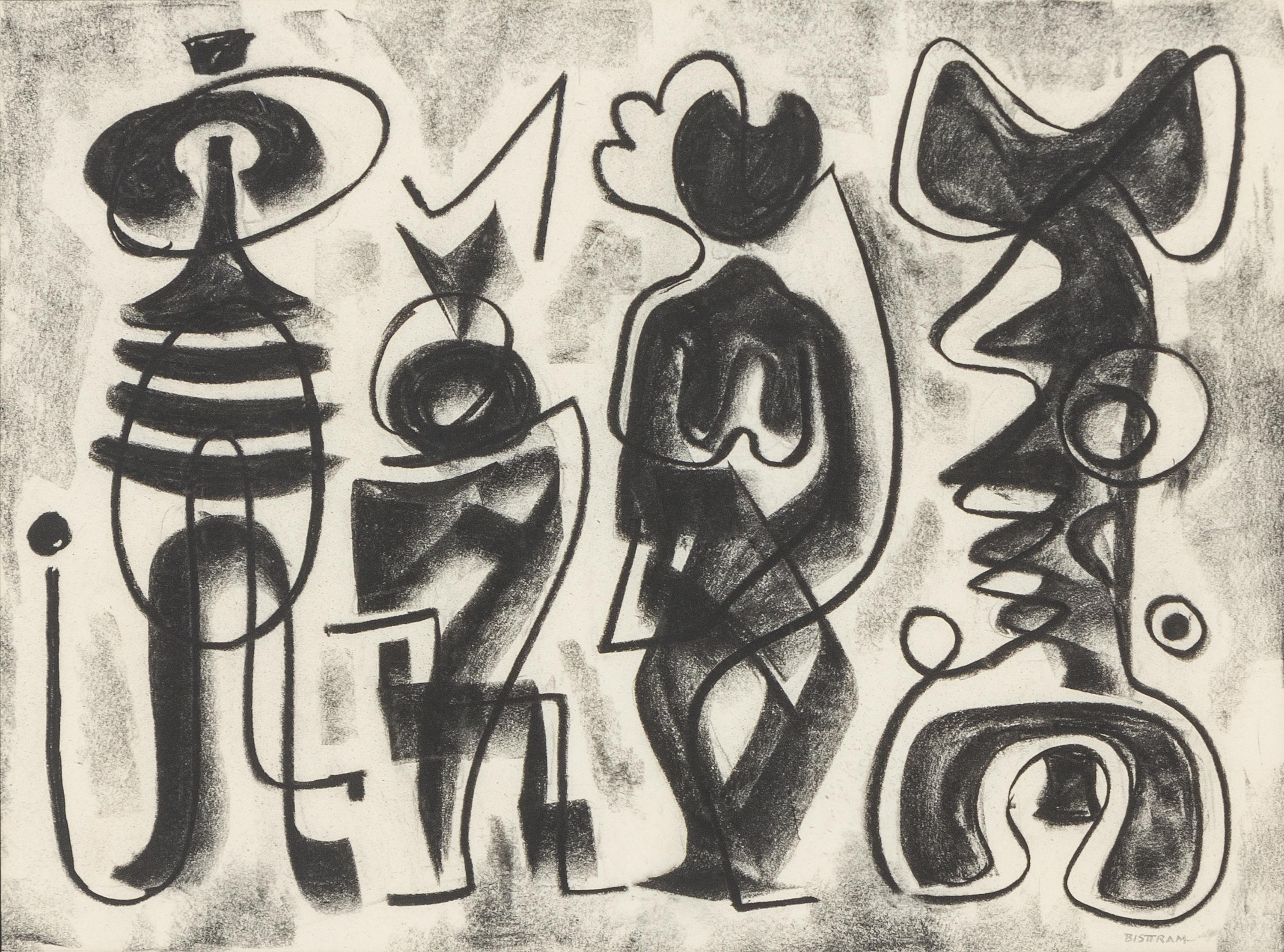 Emil Bisttram, (American, 1895-1976), Untitled