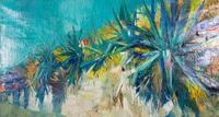 Nicola Simbari, (Italian, 1927-2012), Via Bianca, 1963