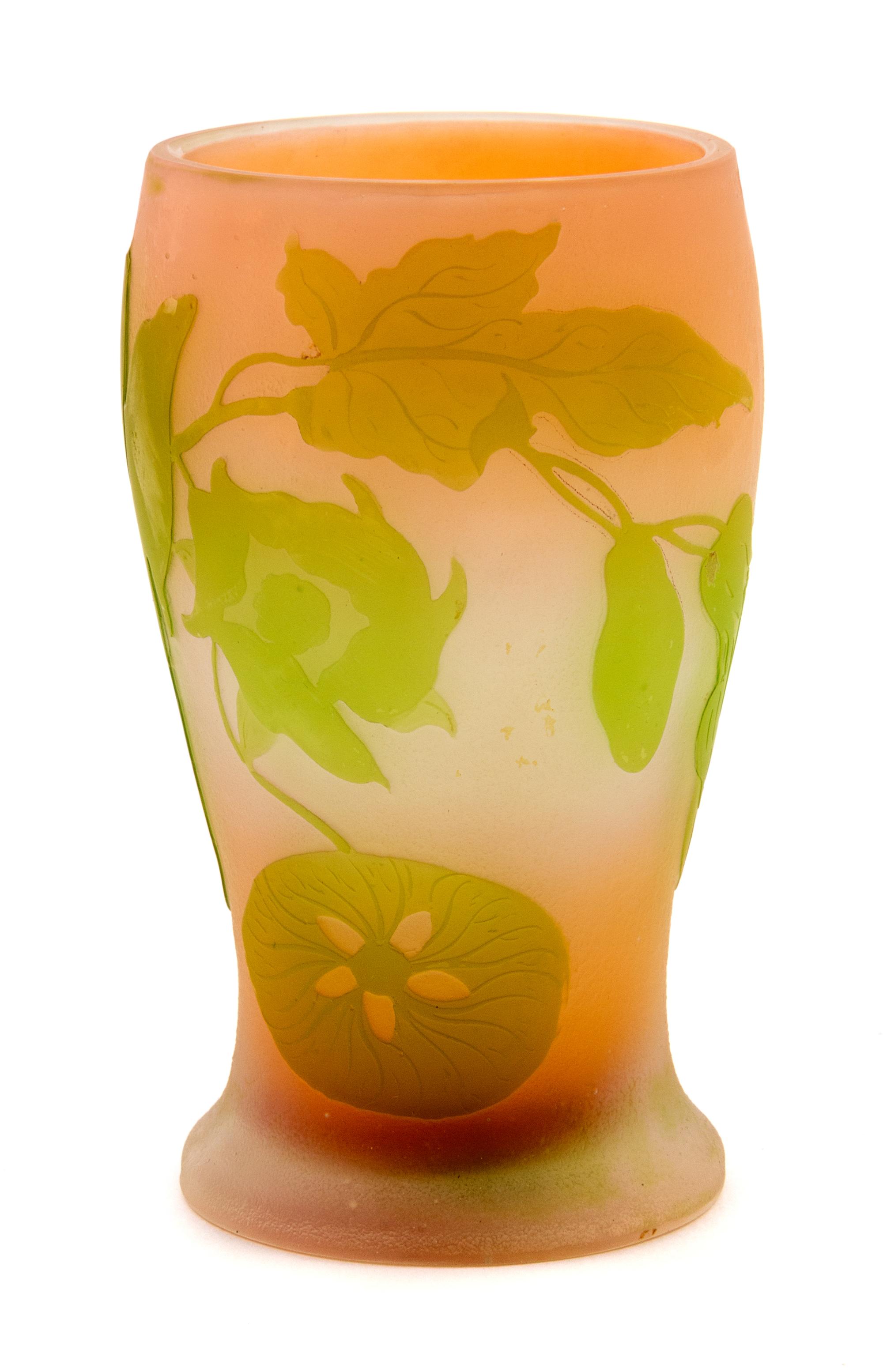 Emile Galle, (French, 1846-1904), Cameo Vase