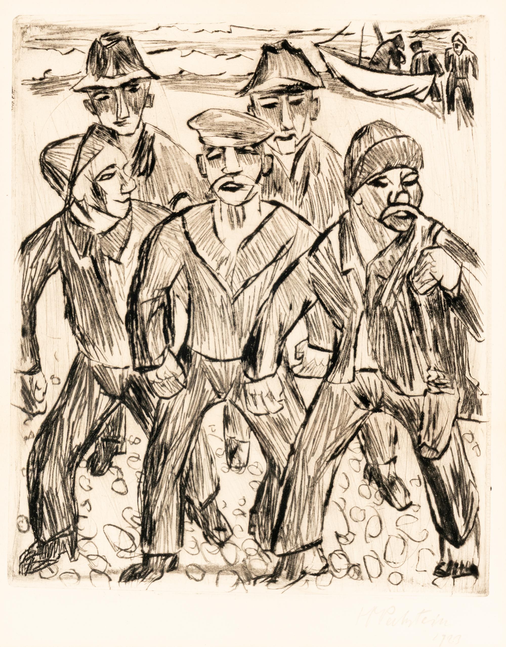 Returning Fishermen , 1923