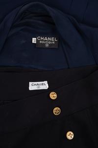 Two Chanel Pieces: One Top and One Skirt