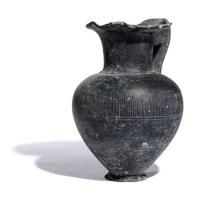 An Etruscan Bucchero Oinochoe