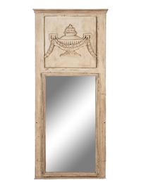 An Italian Painted Painted Pier Mirror
