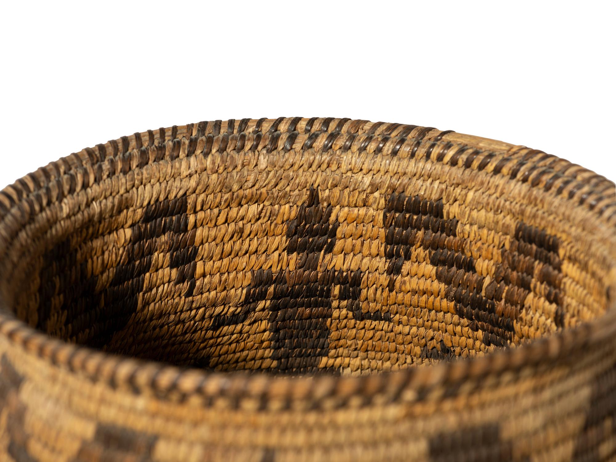 Tohono O'odham Figural Basket