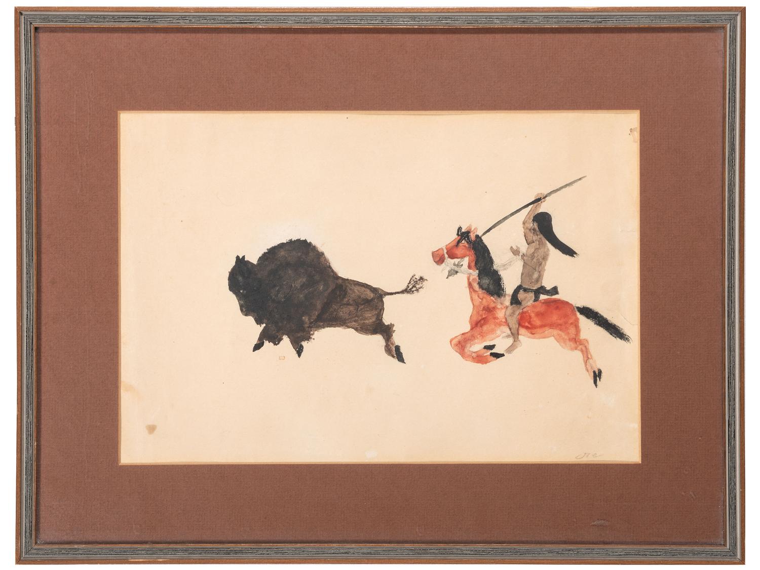 untitled, Buffalo Hunt