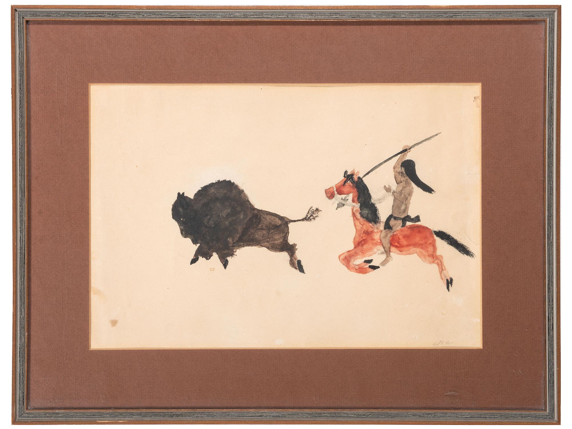 untitled, Buffalo Hunt