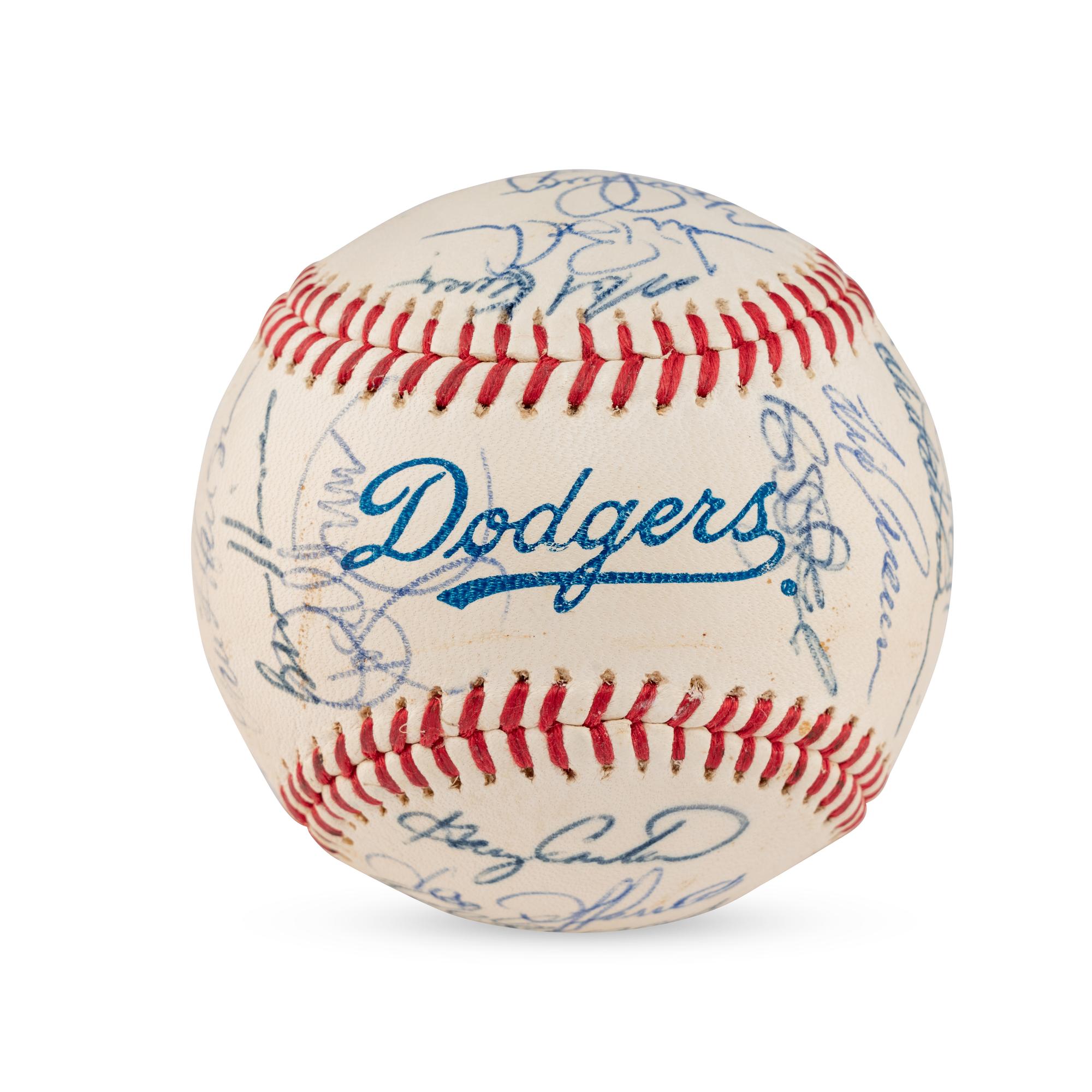 A 1991 Los Angeles Dodgers Team Signed Autograph Baseball (Beckett Authentication Services Letter of Authenticity)