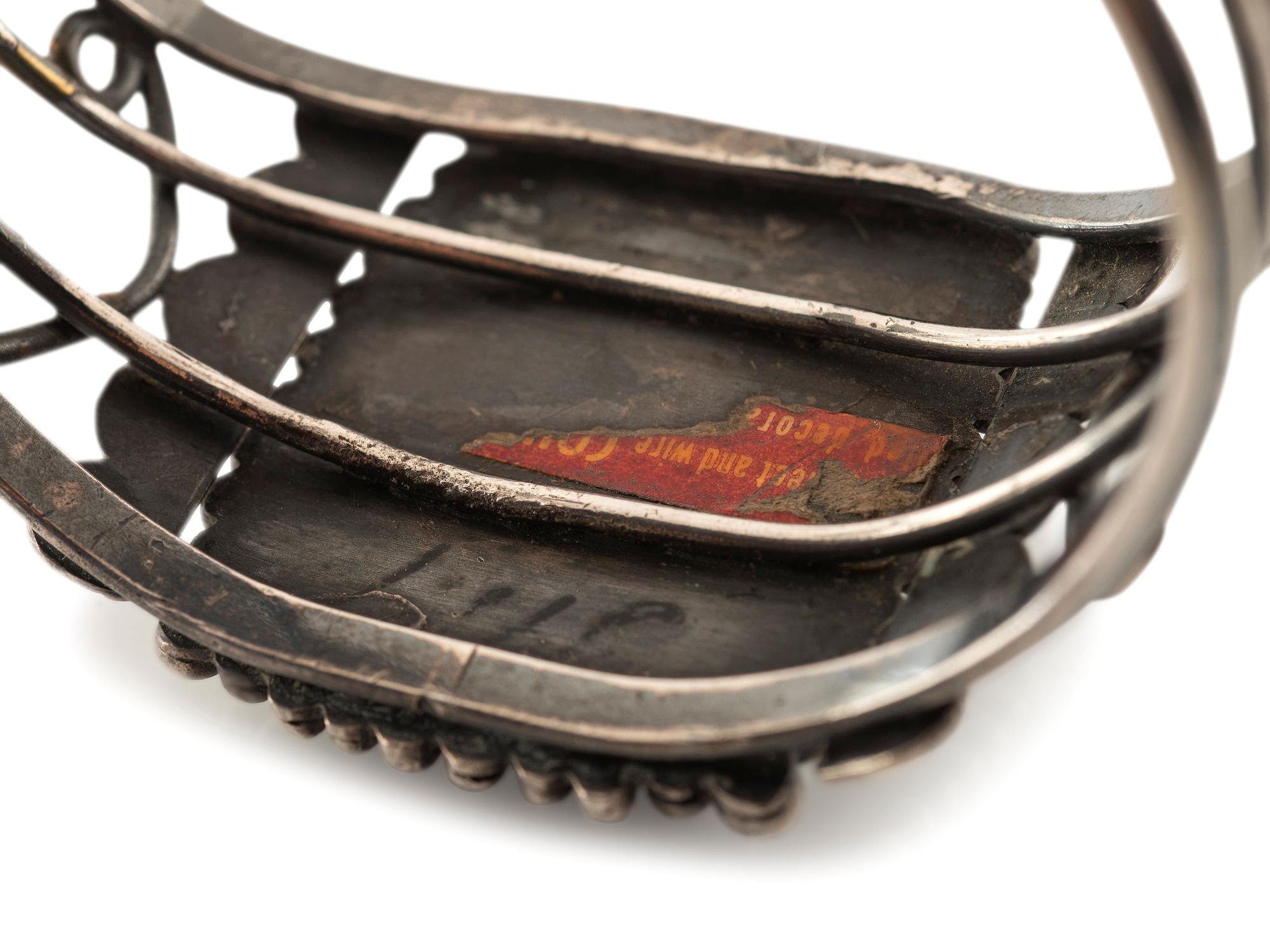 Navajo Silver and Turquoise Cuff Bracelet