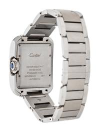 CARTIER, REF. 3511 STAINLESS STEEL 'TANK ANGLAISE' WATCH