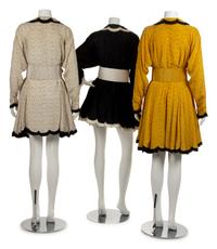 Three Geoffrey Beene Ensembles, Spring 1988