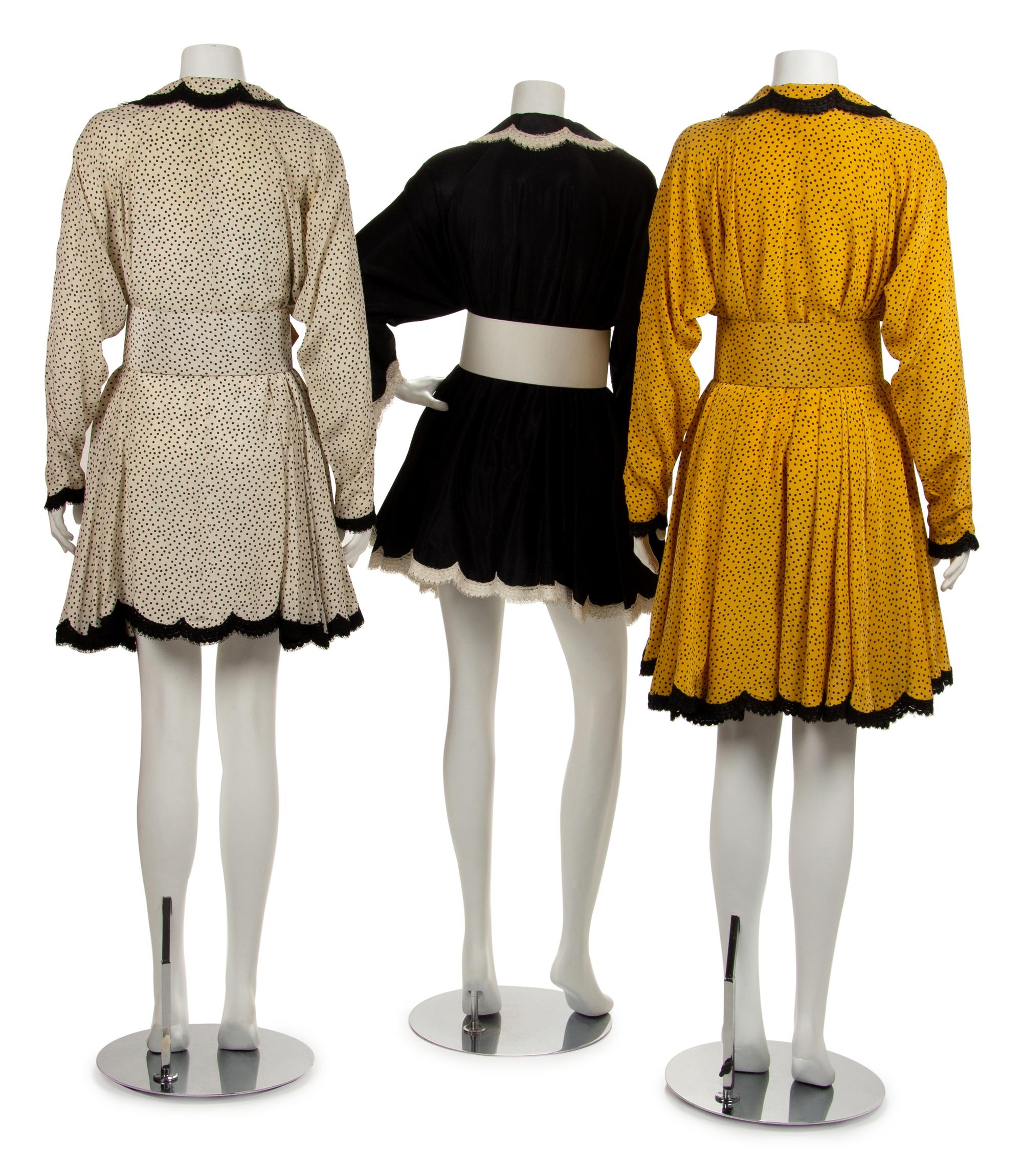 Three Geoffrey Beene Ensembles, Spring 1988